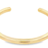 4mm - Smooth Open Bangle/ Cuff