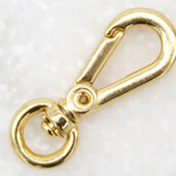 18K Gold Filled Large Claw Hook Clasp