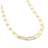 7mm - Flat Long Link Cuban Necklace