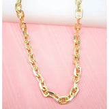 6mm - Thick Paperclip Link Necklace