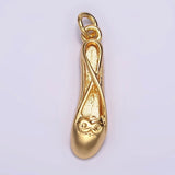 Ballet Dance Shoe Pendant for Necklace/ Charm for Bracelet