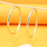 4mm - MSF Everyday  Lever Back Hoop Earrings