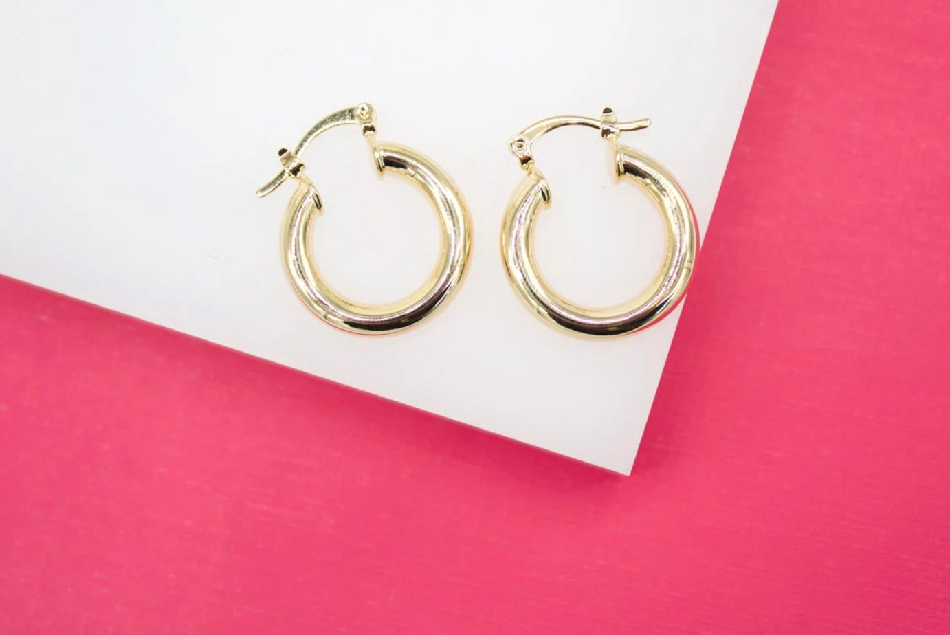 4mm - MSF Everyday  Lever Back Hoop Earrings