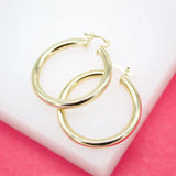 4mm - MSF Everyday  Lever Back Hoop Earrings