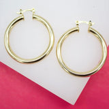 4mm - MSF Everyday  Lever Back Hoop Earrings