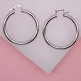 4mm - MSF Everyday  Lever Back Hoop Earrings