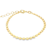 3mm - Flat Ball Disc Bracelet