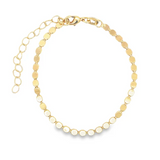 3mm - Flat Ball Disc Bracelet