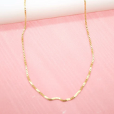 1mm - Box Link Necklace